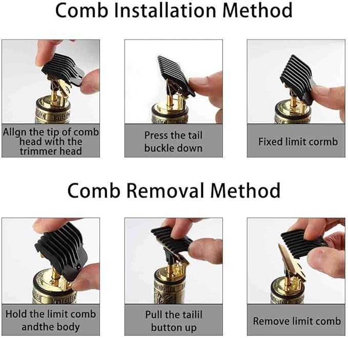 Máquina de Cortar Cabelo Profissional – Motor Potente e à Prova d’Água | Disponível em Moçambique | Pagamento na Entrega | Entrega em 1–2 Dias