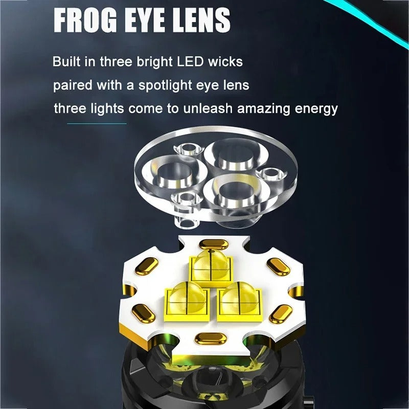 Mini Lanterna Monstro 3 Olhos – Entrega Grátis em 1-2 Dias + Pagamento na Entrega